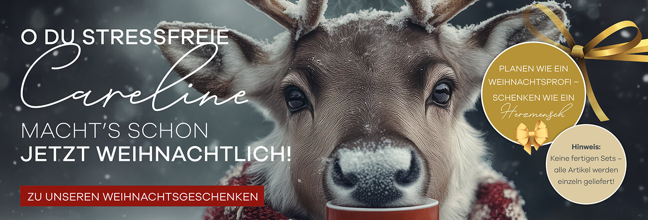 CARELINE Weihnachtsaktionsbanner
