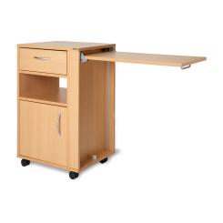 Nachttisch Standard mit ausklappbarer Bett-Tischplatte 