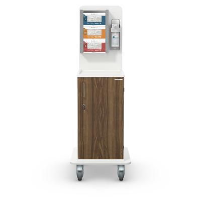 MEDICART Infektionswagen M101-V2 Walnuss