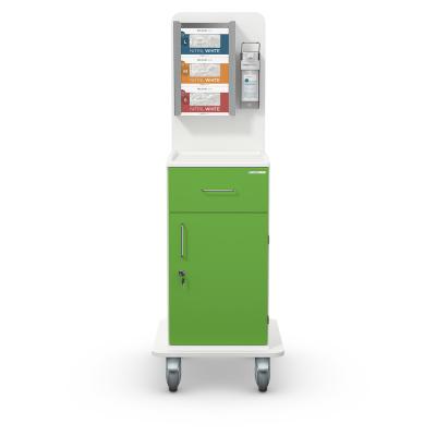 MEDICART Infektionswagen M102K-V2, Grün Grün