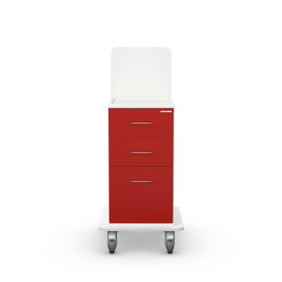 MEDICART Pflegewagen M113K, koppelbar Rot