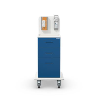 MEDICART Pflegewagen M113K-V1M, koppelbar Blau