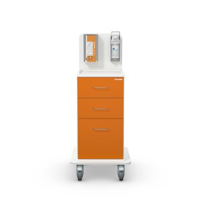 MEDICART Pflegewagen M113K-V1M, koppelbar Orange