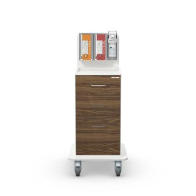 MEDICART Pflegewagen M113K-V2, koppelbar Walnuss