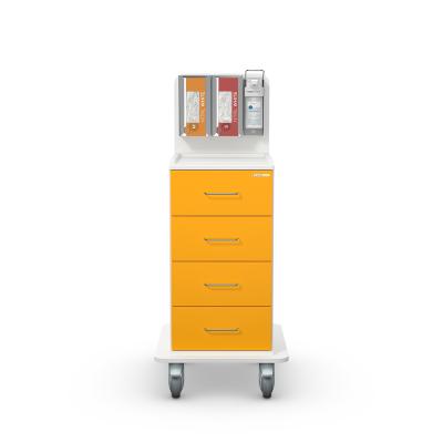 MEDICART Pflegewagen M114K-V2, koppelbar Gelb