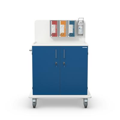 MEDICART Arbeitswagen Duo M131-V1, Blau Blau