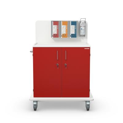 MEDICART Arbeitswagen Duo M131-V1, Rot Rot