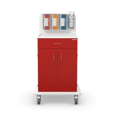 MEDICART® Stationswagen Plus 2300K-V2, koppelbar Rot