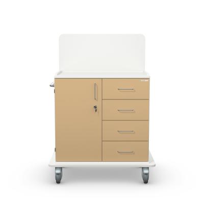 MEDICART Arbeitswagen Duo Modul M133T, Beige Beige