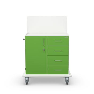 MEDICART Arbeitswagen Duo Modul M133T, Grün Grün