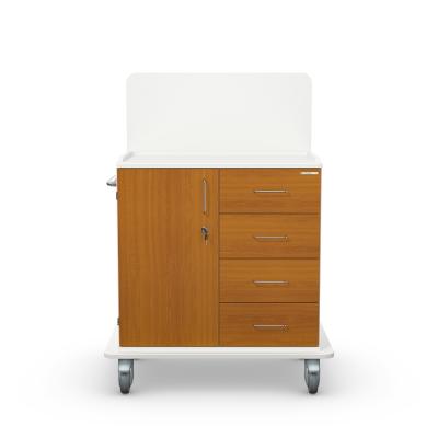 MEDICART Arbeitswagen Duo Modul M133T, Kirsche Kirsche