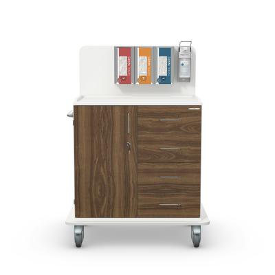 MEDICART Arbeitswagen DUO MODUL M133T-V1 Walnuss