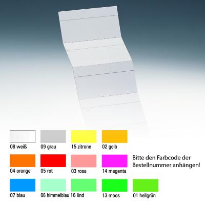 Einsteckkarten für Stecktafel, Farbe rot, Maße: 40 