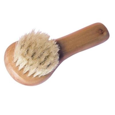 Gesichtsbürste aus Holz, 13 cm Länge 