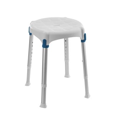 SMART Duschhocker Rund, Ø 33 cm, Höhe 39-54 cm, max. Belastbarkeit 150 kg 