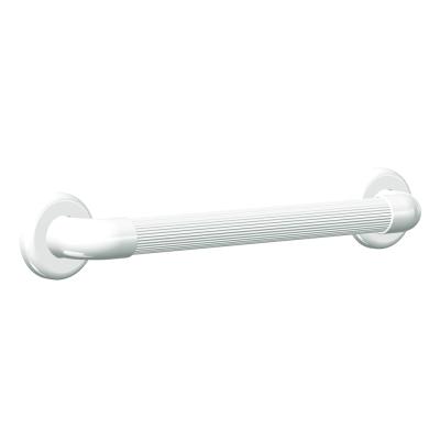 SMART Wandhaltegriff 40 cm, Kunststoff, Farbe Weiß, max. Belastbarkeit 120 kg 