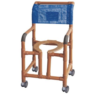 PCS Dusch- und Toilettenrollstuhl Standard Wood 