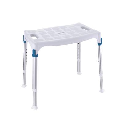 SMART Duschhocker, Sitzfläche: 30x51 cm, Höhe 39-54 cm, max. Belastbarkeit 150 kg 