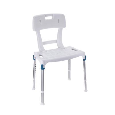 SMART  Duschstuhl, mit Rückenlehne, Sitzfläche: 30x51 cm, 150kg 