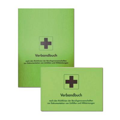 Notfallversorgungsnachweis / Verbandbuch klein DIN A6 