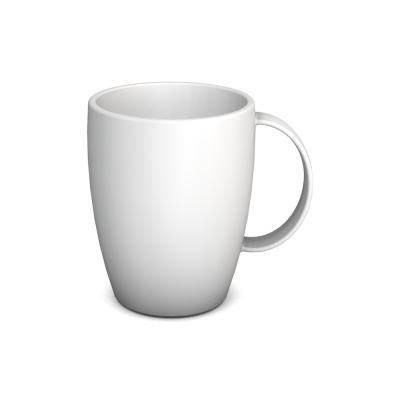 Ornamin Kaffeebecher 420,Weiß Weiß