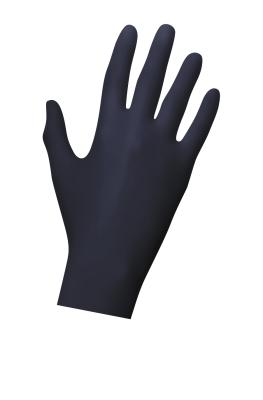 NITRIL-Handschuhe, Farbe schwarz, 100 Stück / Box 