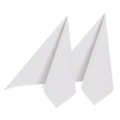 Servietten 1/8 Falz, 1-lagig weiss 
