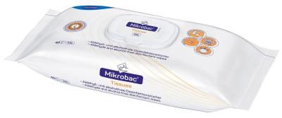 Desinfektionstücher Microbac Tissues XXL 25x38cm 