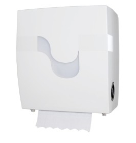 Handtuchrollenspender Autocut, Weiß 