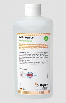 Lotio Sept Gel Händedesinfektion 500ml 