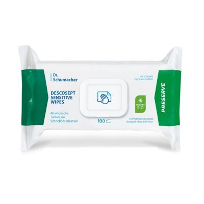 Descosept Sensitiv Wipes Bio 100 Tücher 