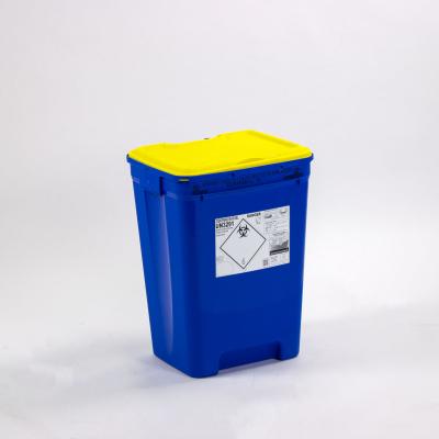 Krankenhausabfallbehälter 50 Liter, Maße: 400 x 330 x 300 mm, speziell für Krankenhausabfälle, keine 
