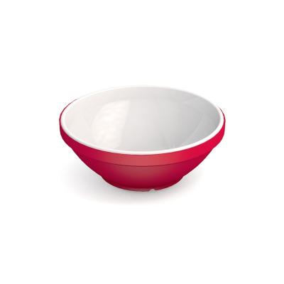 Ornamin Melamin Schale Ø 12,5 cm, Aussen-Farbe: Rot 