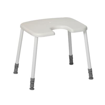 Duschhocker "HEAVY" - stellbare Höhe  -  max. 200k 