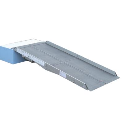 DOPPELFALT-Rampe aus Aluminium, zweifach faltbar 