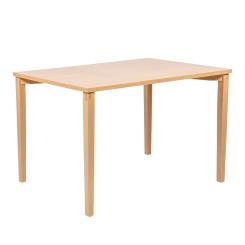 Tisch Quadrat 160x80cm, Buche natur 