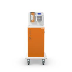 MEDICART Pflegewagen M111K-V3, koppelbar Orange