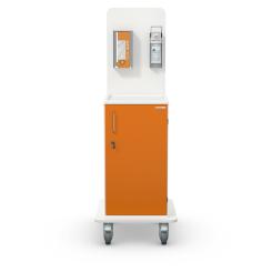 MEDICART Infektionswagen M101-Z1, Orange Orange