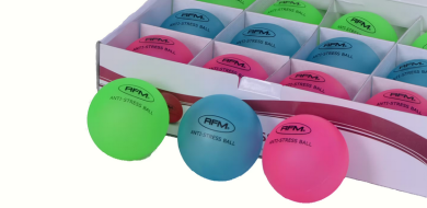 Stress- und Rehabilitationsball Ø 70mm, Farbe variiert 