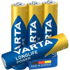 Longlife VARTA-Batterien, AAA, 1,5 V. 4er-Set 