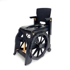 Dusch-/Toilettenrollstuhl Wheelable, faltbar 