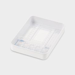 Melipul Dispenser-/Becher-Tablett 10D+10B-35, ohne Dispenser und ohne Becher 