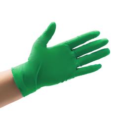 MEDISAFE® Nitril-Handschuhe, GRÜN, 100 Stück/Box 