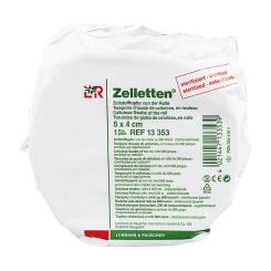Pur- Zellin Zellstofftupfer 4 x 5 cm 