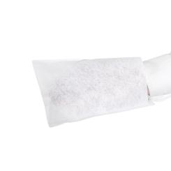 MEDISAFE Molton Einmal-Waschhandschuhe, Weiß 