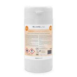 MEDISAFE Wipes Dose mit Deckel für Nachfüllpack 150 Tücher 
