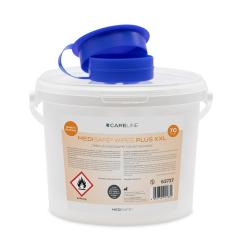MEDISAFE® Wipes Plus XXL Eimer mit 70 Tücher 