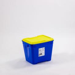 Krankenhausabfallbehälter 30 Liter, Maße: 400 x 330 x 300 mm, speziell für Krankenhausabfälle, keine 