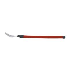Gabel mit biegsamen Griff, Rot Rot