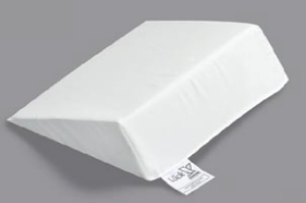 abwaschbarer Schutzbezug für Lagerungskeil, 25 x 20 x 10 cm, weiß 